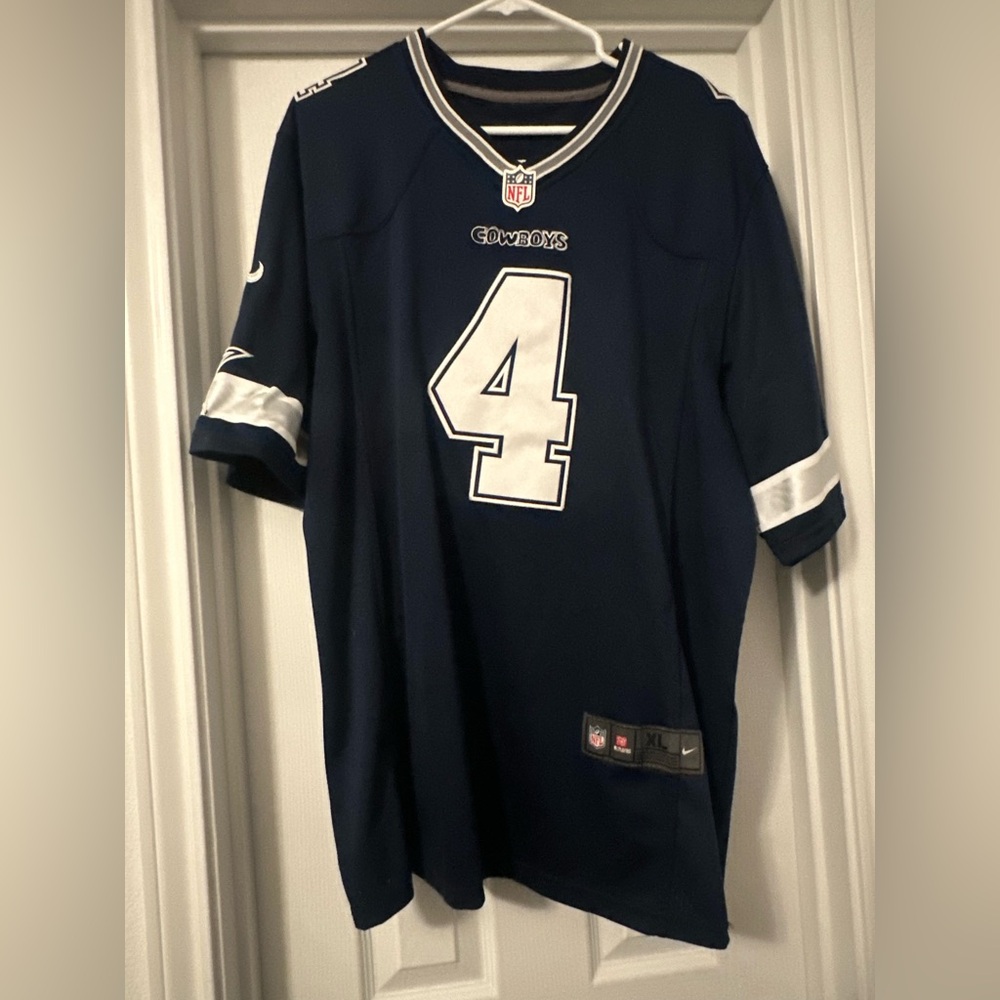 NFL Dallas Cowboys Dak Prescott Jersey Number 4